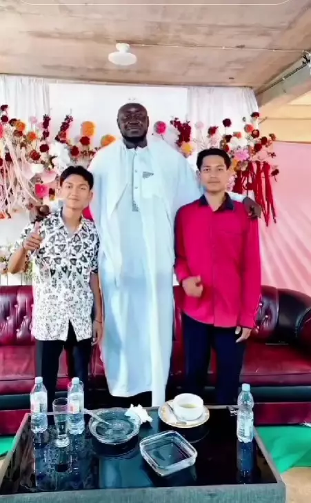 pria Sudan nikahi gadis Sulawesi Selatan © TikTok