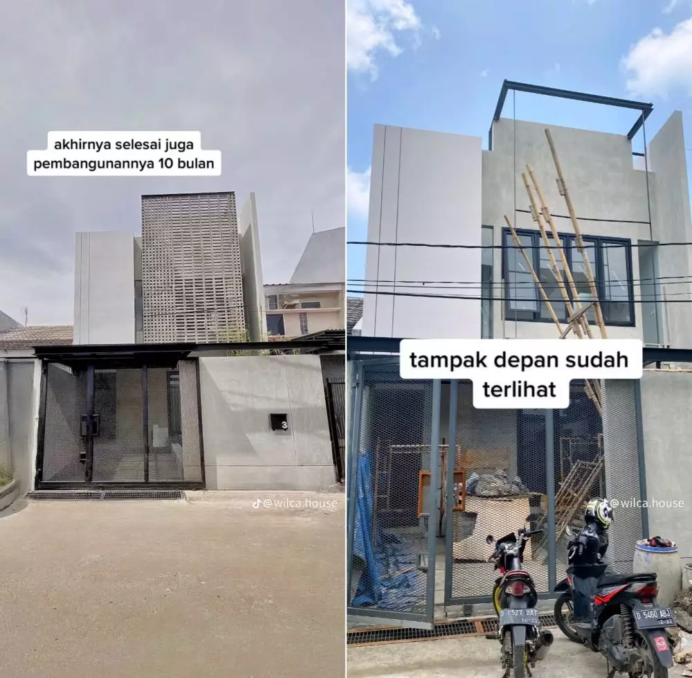 makeover rumah ala scandinavian © TikTok