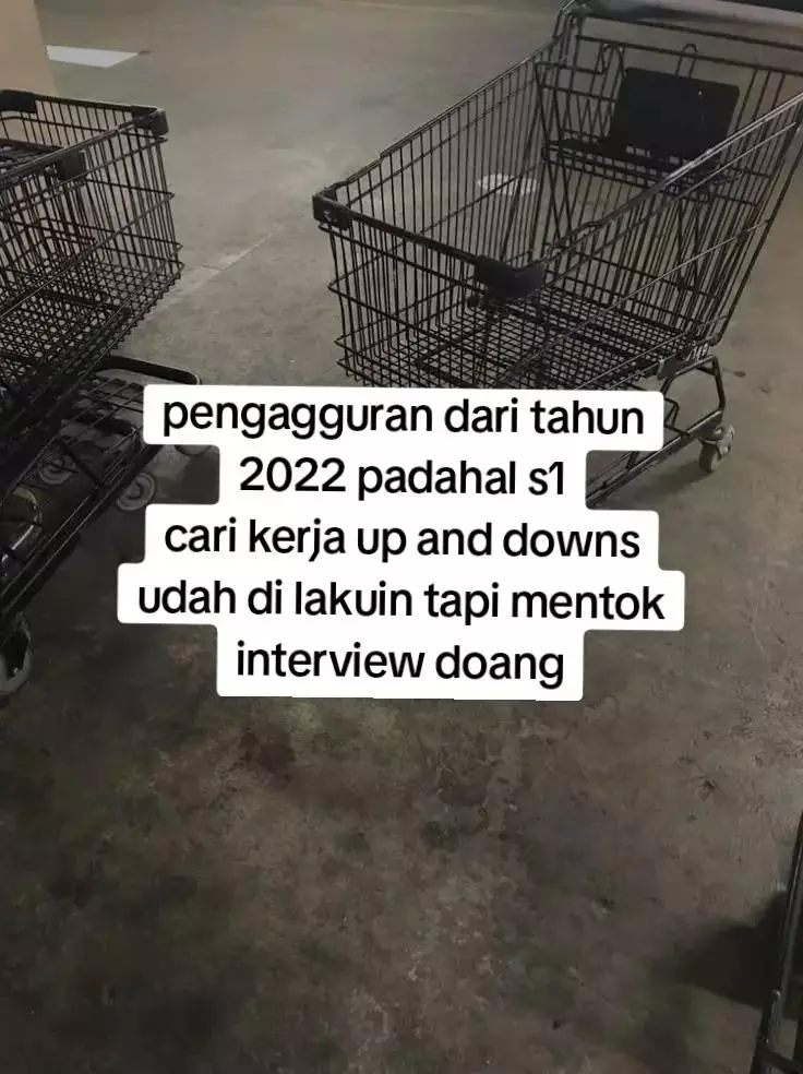 Curhatan wanita lulusan sarjana sulitnya dapat kerja © TikTok Curhatan wanita lulusan sarjana sulitnya dapat kerja © TikTok