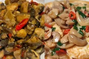 9 Resep jamur kancing pedas nagih bikin nggak sadar nyendok terus, kecil bentuknya besar suapannya