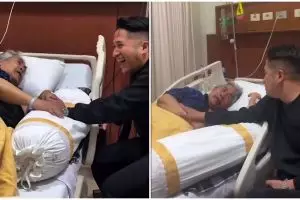 Jaja Miharja kembali masuk rumah sakit karena komplikasi, intip 9 potretnya saat ditengok Irfan Hakim