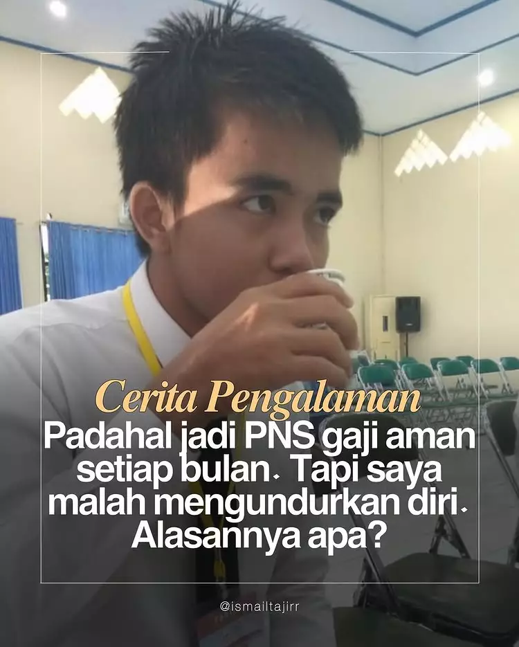 Kisah pria mundur CPNS untuk bangun bisnis © 2025 Instagram