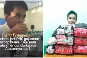 Lulus CPNS tapi putuskan mundur, pria ini ngaku tidak menyesal pilih resign demi buka bisnis