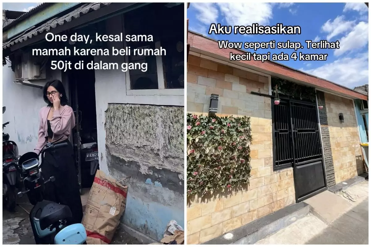 Wanita ini renovasi rumah yang dibelinya Rp50 juta, 9 potretnya hasilnya bak hunian di Korea