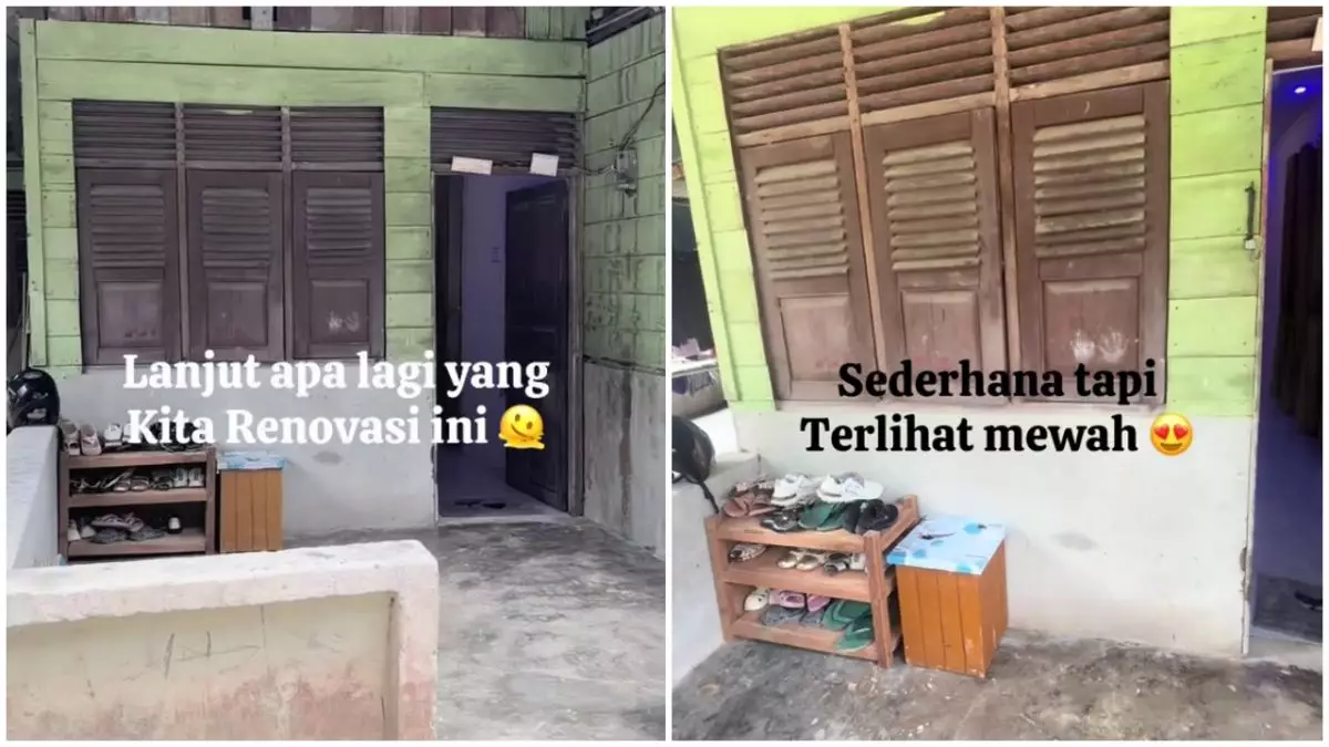 Dari luar cuma tampak rumah papan, ternyata dalamnya tak kalah dari perumahan mewah, ini 9 potretnya