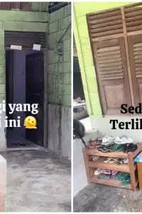 Kontras antara eksterior dan interiornya begitu mencolok.