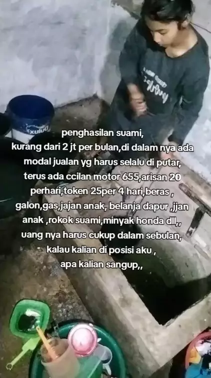 Curhat wanita ngeluh gaji suami © TikTok