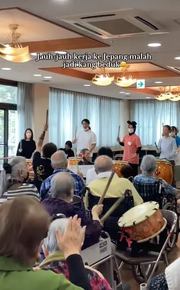 wanita resign dari BUMN jadi TKI Jepang © TikTok