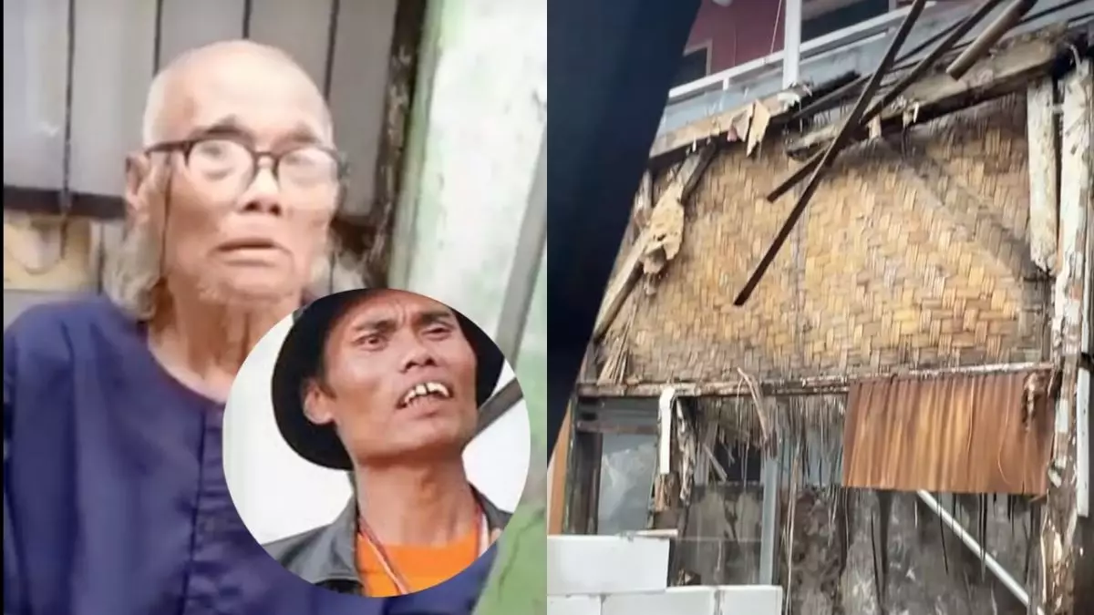 Rumah Diding Boneng roboh, Raffi Ahmad langsung utus orang kirim bantuan