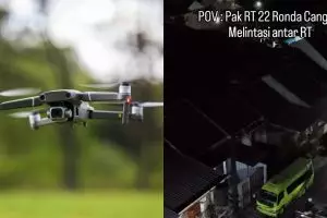 Pria ini kasih tahu cara ronda praktis 800 rumah dalam 5 menit, definisi tepat manfaatkan teknologi 