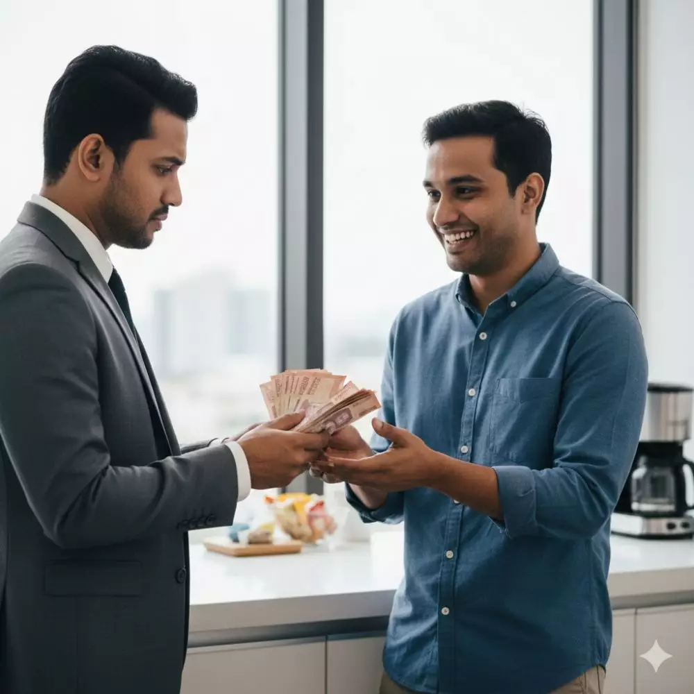 menagih utang teman kantor gemini AI