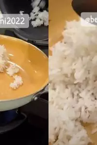 Trik menghangatkan nasi beku tanpa kukusan, cukup pakai satu bahan tambahan