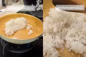 Trik menghangatkan nasi beku tanpa kukusan, cukup pakai satu bahan tambahan
