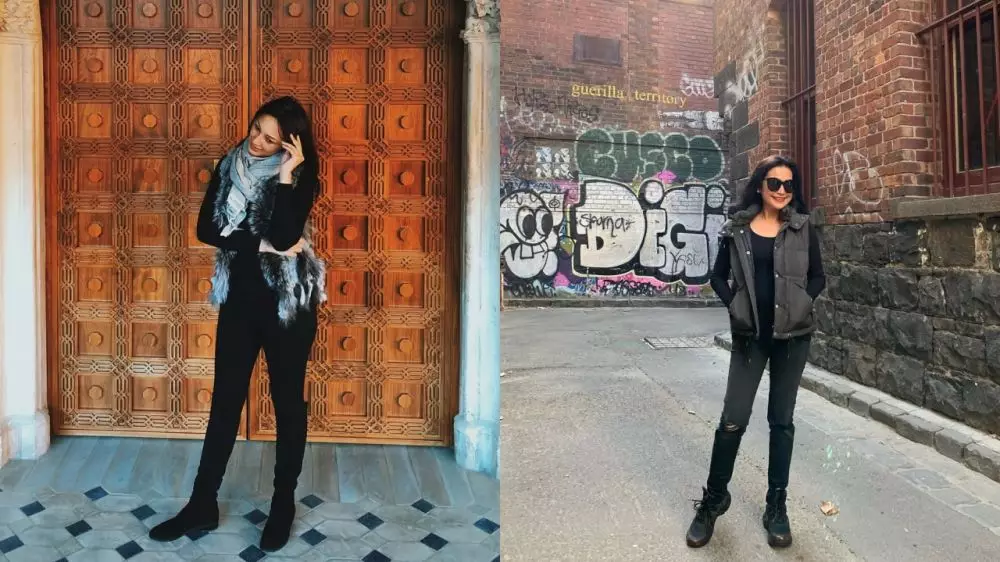 Persahabatan Tata Cahyani Nunu Datau foto: Instagram/@tatacahyani; Instagram/@nunudatau