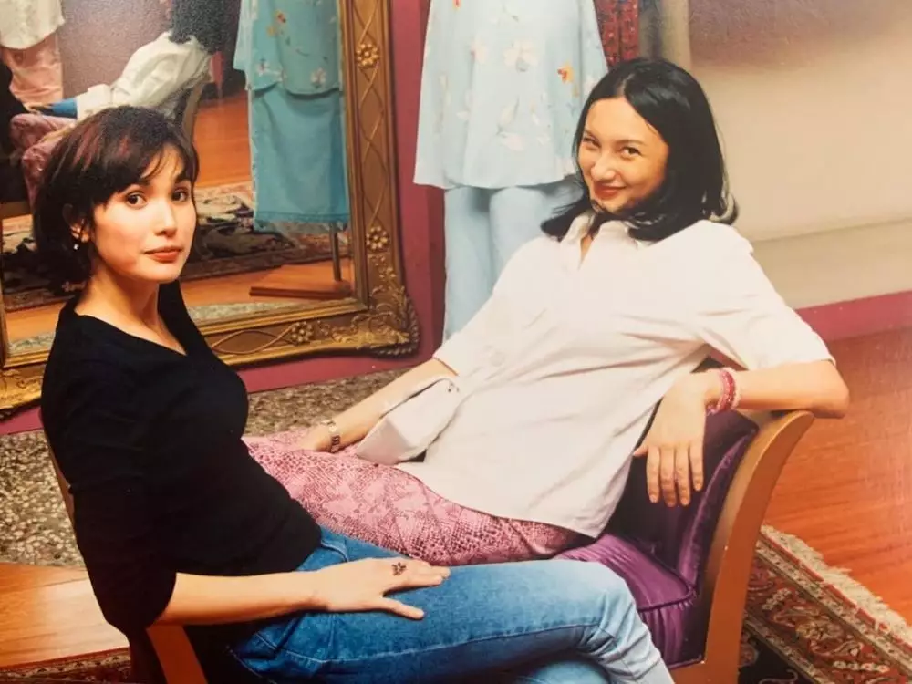 Persahabatan Tata Cahyani Nunu Datau foto: Instagram/@tatacahyani; Instagram/@nunudatau