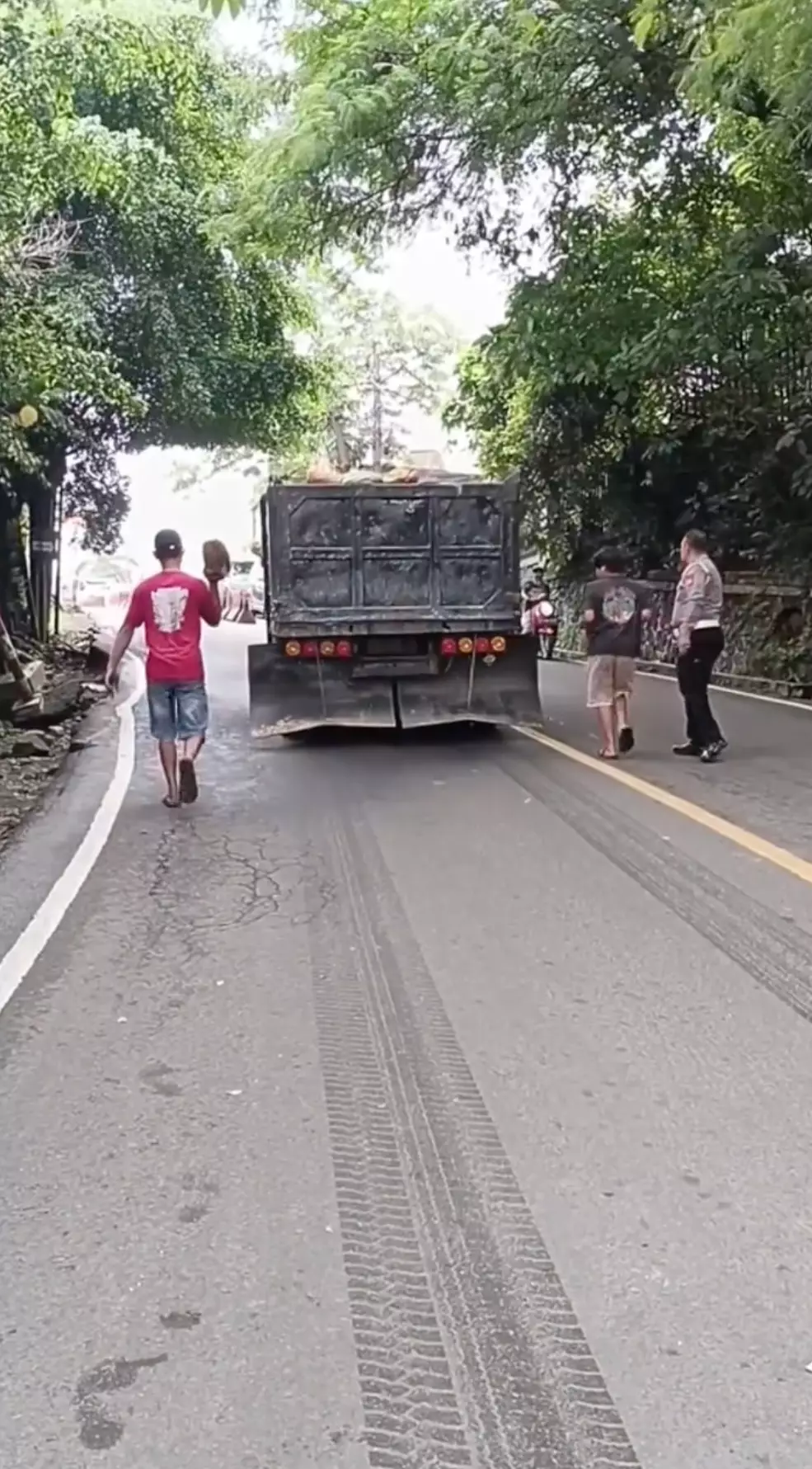 Fortuner Istri Polisi  Penyok TikTok/cfddepok