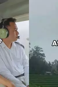 Helikopter yang ia tumpangi dilaporkan mengalami gangguan stabilitas serius.