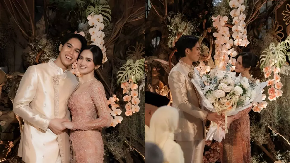 Resmi lamaran, intip 6 potret pertunangan Syifa Hadju dan El Rumi yang elegan dan hangat