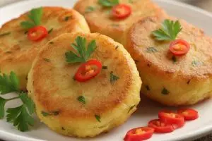 Cara bikin perkedel kentang kokoh dan renyah tanpa rebus, cuma pakai trik telur ini