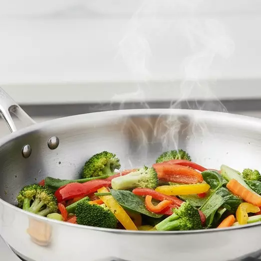 5 Rekomendasi wajan stainless steel terbaik 24 cm, awet dan masak anti lengket