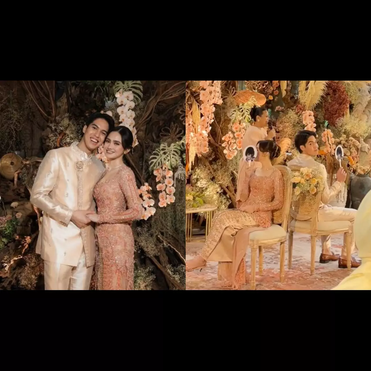 9 Potret dekorasi &amp; menu makanan pertunangan El Rumi &amp; Syifa Hadju, momen hangat kumpul keluarga besar