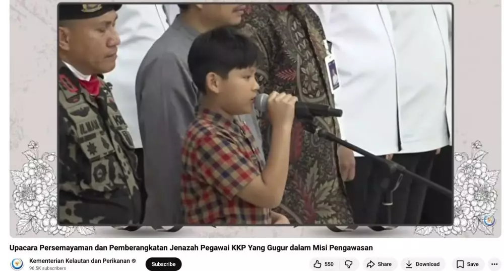 Deden Maulana KKP berbafoto: YouTube Kementerian Kelautan dan Perikanan; Instagram/@ditjenpsdkpga Deden Maulana KKP berbafoto: YouTube Kementerian Kelautan dan Perikanan; Instagram/@ditjenpsdkpga