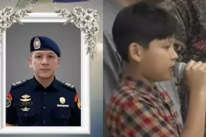 Momen persemayaman Deden Maulana korban pesawat ATR 42-500, sang putra lantunkan Al-Insyirah