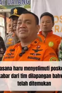 Kepala Seksi Operasi Basarnas Makassar, Andi Sultan, menyampaikan informasi ini dengan penuh emosi.