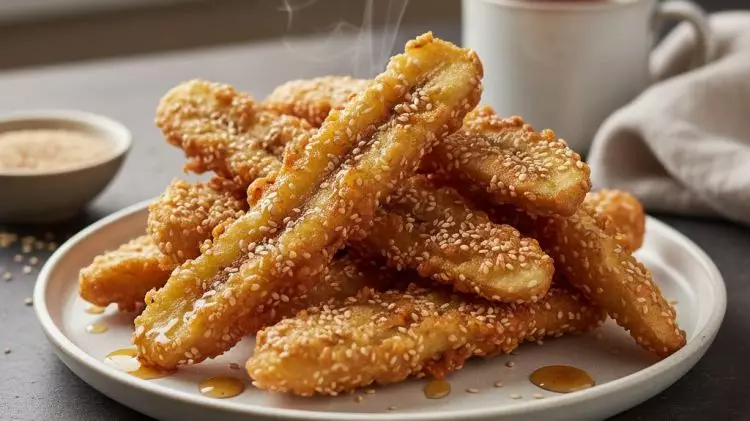 Resep pisang goreng krispi paling simpel, pakai campuran tepung ketan dan tapioka