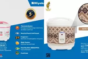 5 Harga magic com miyako di bawah Rp 400 ribu, ini rekomendasi yang awet tahunan