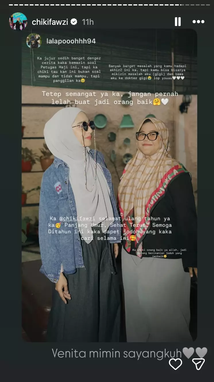 Chiki Fawzi Batal Petugas Haji 2026 Instagram chikifawzi