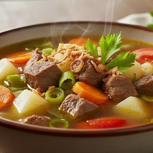 Resep sup bening segar dan sedap, rahasia kuah kaldu gurih tanpa MSG