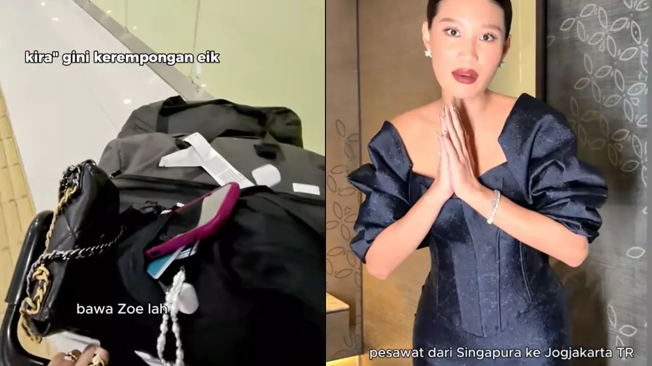 Cerita Patricia Gouw bikin pesawat delay, kelupaan taruh HP di stroller yang masuk kargo