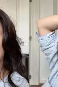 Pevita mengisahkan momen canggungnya sekitar dua bulan lalu saat ia sedang menyetir sendirian setelah berolahraga.