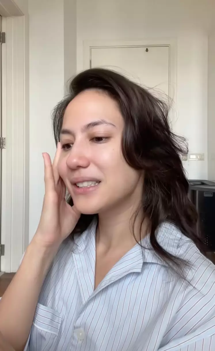 Pevita Pearce isi bensin TikTok @chubathedog