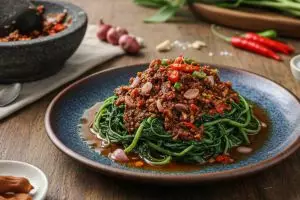 Resep kangkung brambang asem simpel, menu tanggal tua yang bikin nagih
