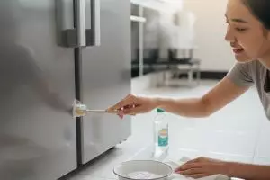 Cara perbaiki karet kulkas longgar cuma pakai 2 bahan dapur, ampuh