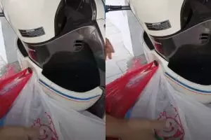 Cara jitu tambah kapasitas gantungan motor, solusi praktis buat emak-emak saat belanja banyak