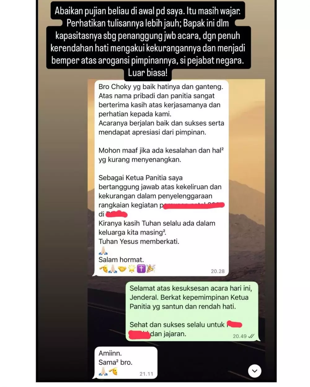 Choky Sitohang dibentak pejabat © 