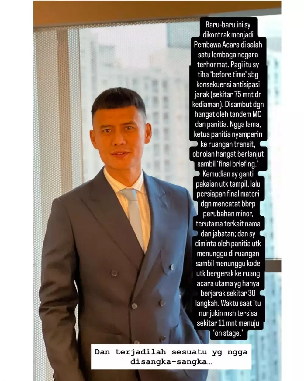 Choky Sitohang dibentak pejabat © 