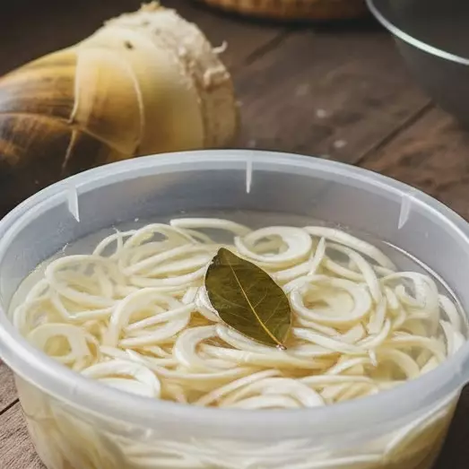 Trik simpan rebung awet berbulan-bulan tanpa kulkas, cukup pakai satu bumbu dapur