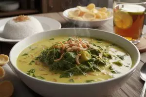 Resep sayur lodeh daun singkong yang bikin nagih tambah nasi lagi dan lagi