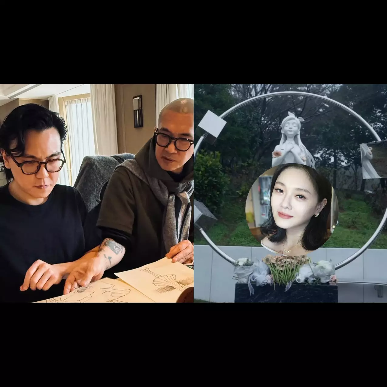 Setahun kepergian Barbie Hsu, Koo Jun Yup resmikan patung memorial istri yang didesain sendiri