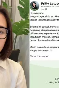 Menanggapi kegaduhan tersebut, Prilly memberikan klarifikasi resmi mengenai motivasinya.