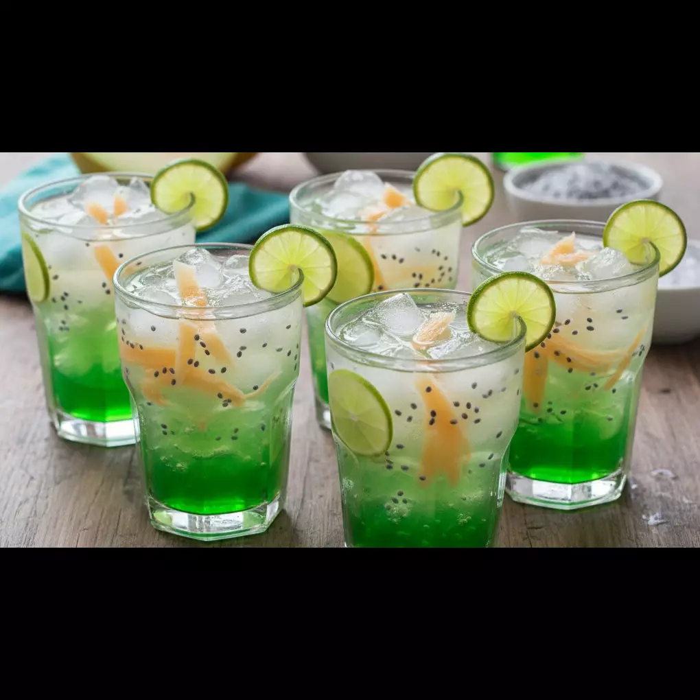 Resep es blewah jeruk nipis segar, ide takjil praktis bikin nagih