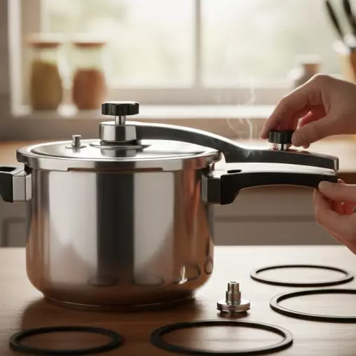 Gagang panci presto bocor uap bikin masakan lambat empuk? Ini cara memperbaikinya sendiri di rumah