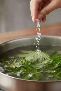 Cara menghilangkan pahit daun pepaya paling ampuh untuk lalapan dan tumisan, warnanya juga segar hijau