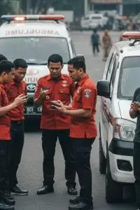 Oknum tersebut nekat melakukan orderan fiktif yang melibatkan fasilitas darurat kesehatan dan jasa logistik hanya demi menagih hutang.
