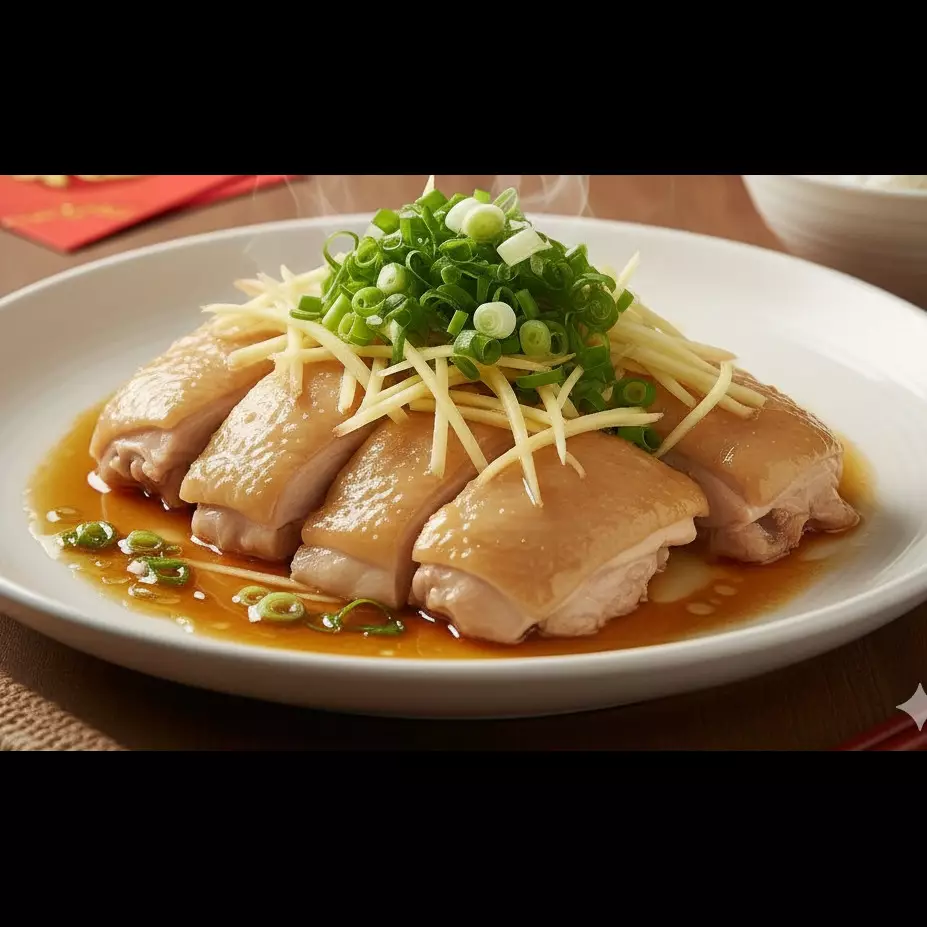 Resep ayam jahe kukus simpel, hidangan hangat saat kumpul keluarga Imlek