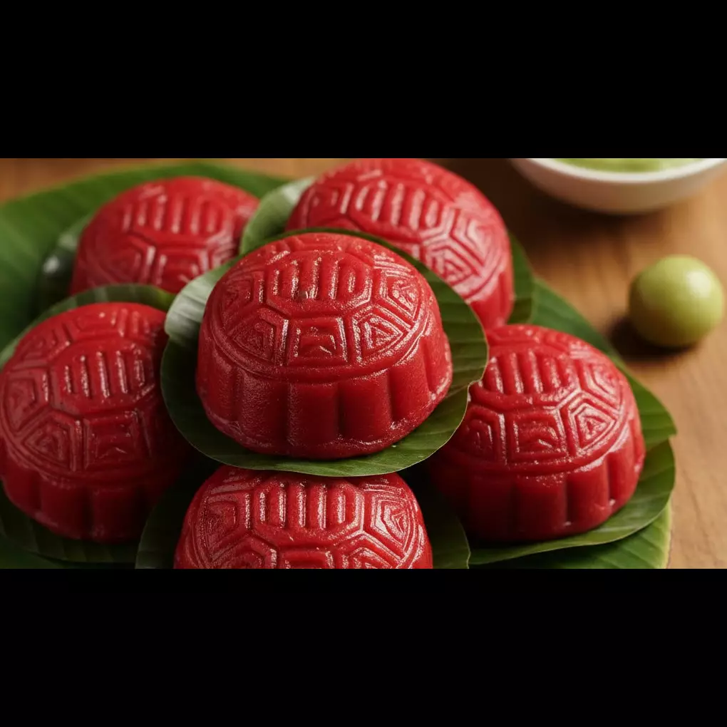 Resep kue ku kacang hijau tradisional, tekstur lentur dan anti gagal